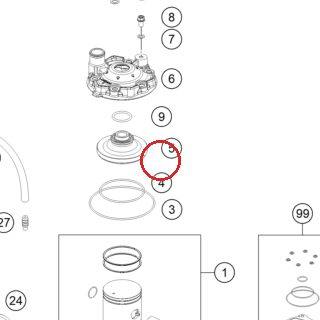 Combustion chamber insert KTM — A43030060000