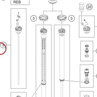 Screw cap with adjuster tube r KTM — S408910000S0000