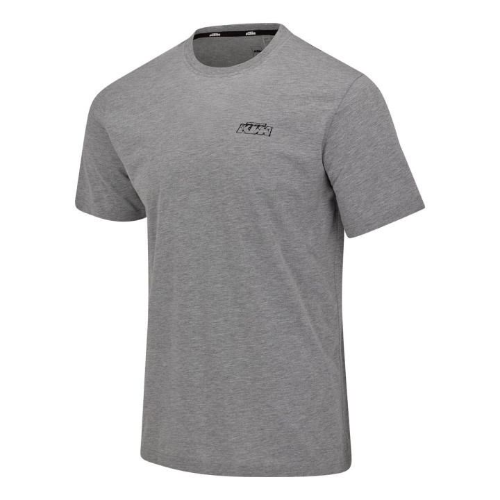 Logo T-shirt Light Grey Melange M