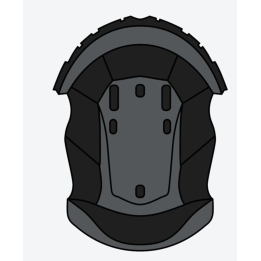 Aviator 3 Rembourrage de la couronne du casque KTM — 3PW210028401