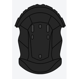 Wraaap Rembourrage de la couronne du casque — 3PW240044201